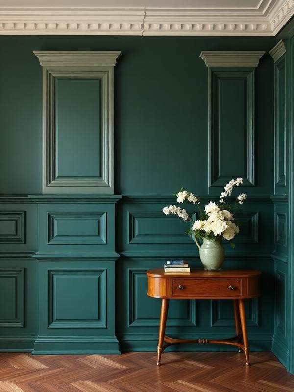 Contemporary Classic feature wall design inspiration